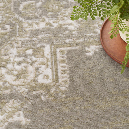 Nourison Home Grafix  Olive  Transitional