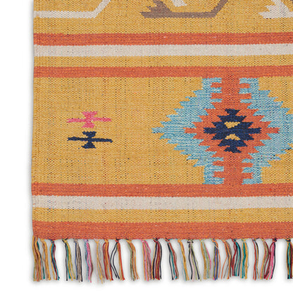 Nourison Home Baja  Yellow  Transitional