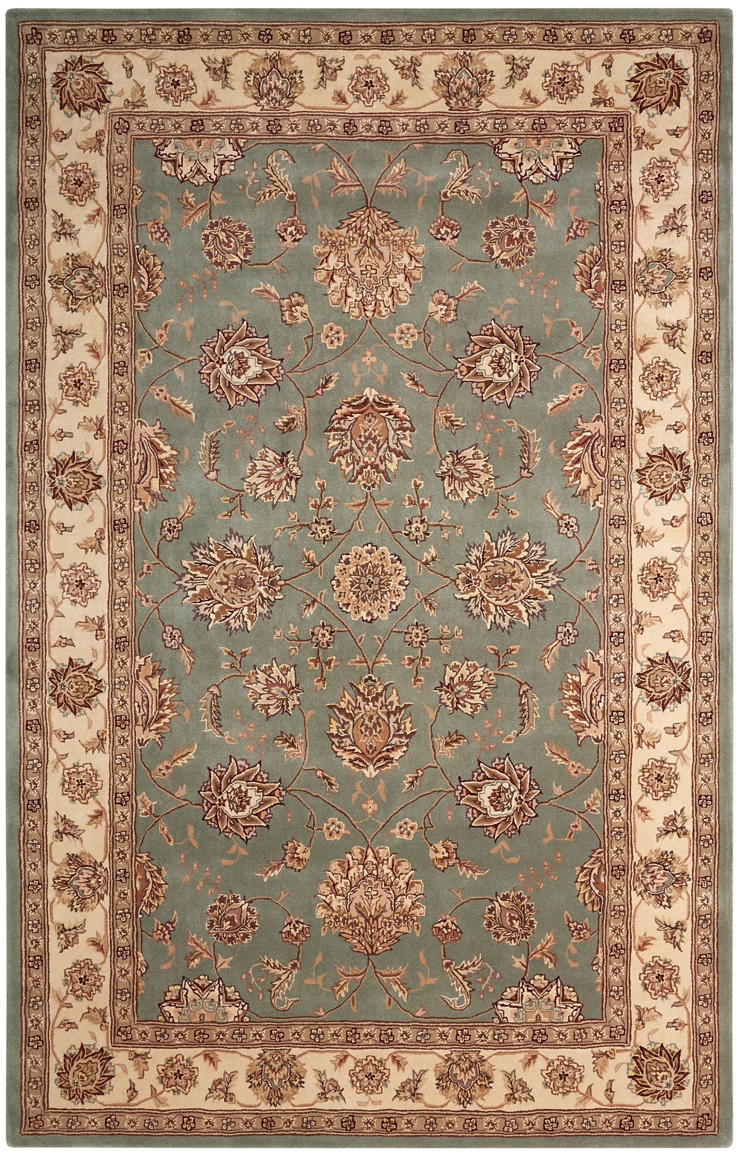 Nourison Home Nourison 2000 2210 Blue Traditional Tufted Rug