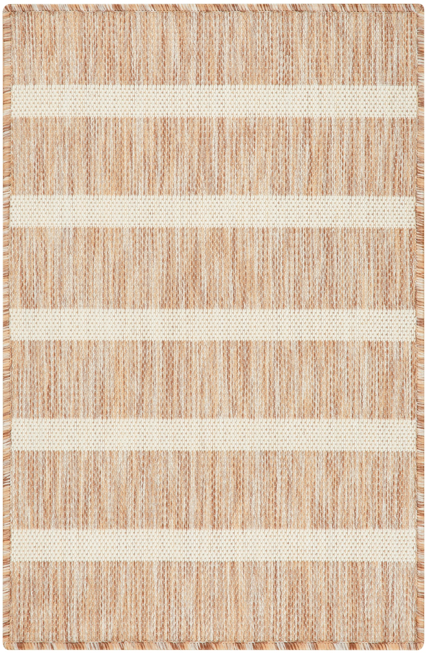 Nourison Home Positano POS03 Beige Ivory Contemporary Power-loomed Rug
