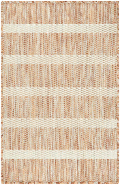 Nourison Home Positano POS03 Beige Ivory Contemporary Power-loomed Rug