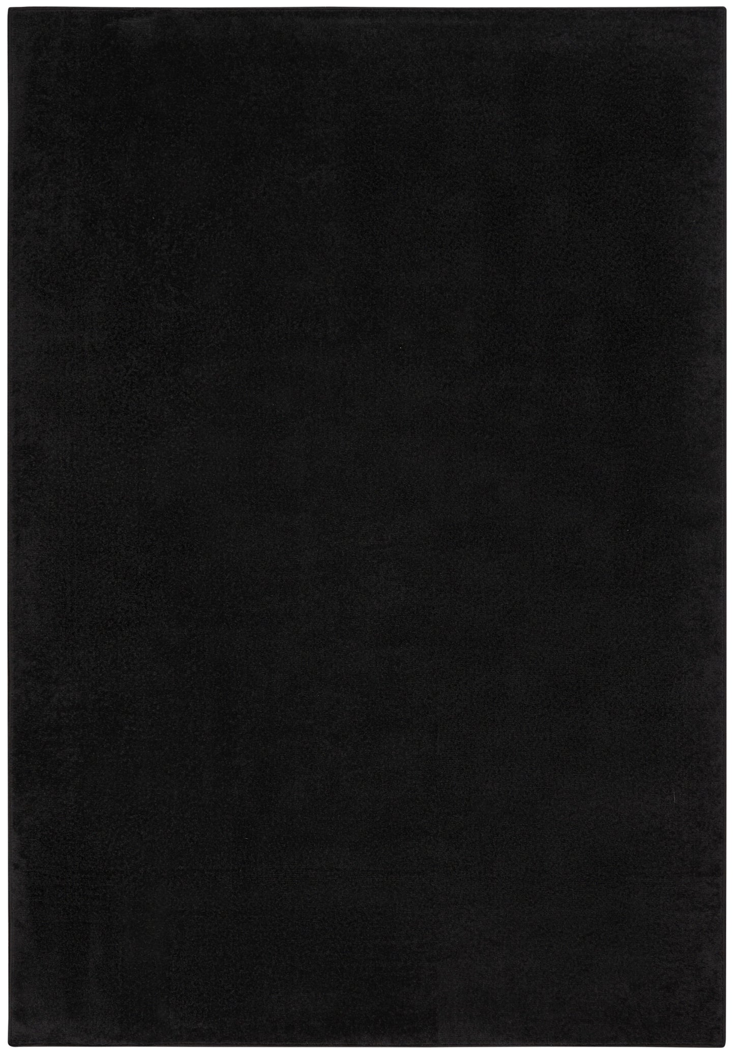 Nourison Home Nourison Essentials NRE01 Black Contemporary Power-loomed Rug
