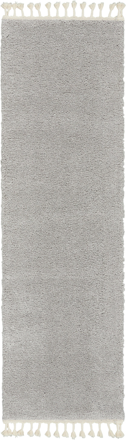 Nourison Home Serenity Shag  Light Grey  