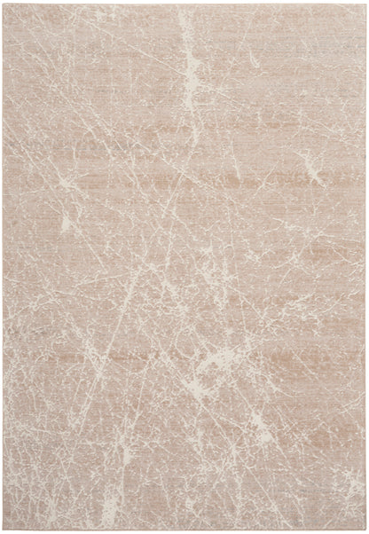 Nourison Home Exhale EXL02 Mocha Ivory Contemporary Power-loomed Rug