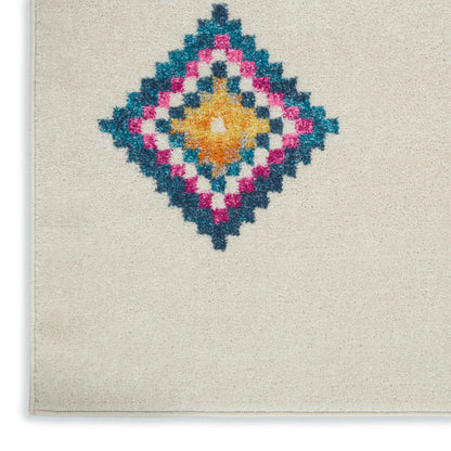 Nourison Home Passion  Ivory Multicolor  Transitional