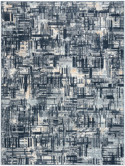 Nourison Home Dekor DEK11 Slate Contemporary Machine Woven Rug