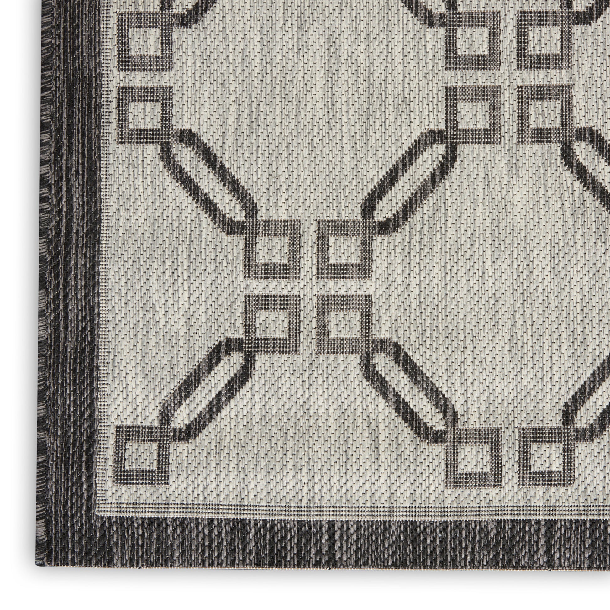 Nourison Home Country Side  Ivory Charcoal  Transitional