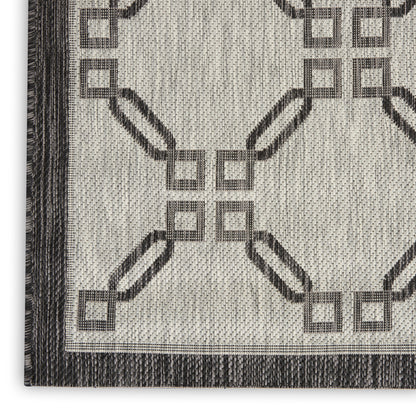 Nourison Home Country Side  Ivory Charcoal  Transitional