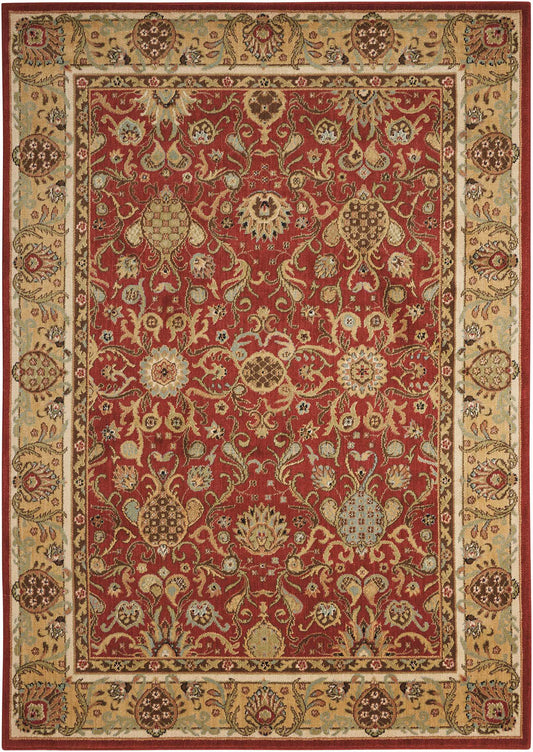 Nourison Home Lumiere  Brick  Traditional