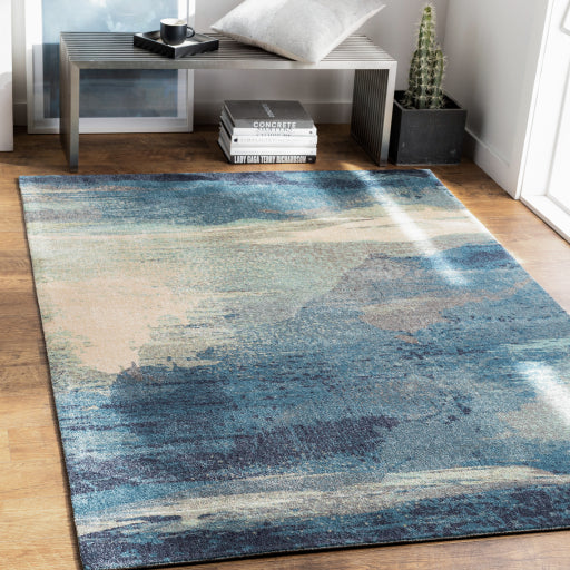 Surya Felicity FCT-8000 Blue Modern Machinemade Rug