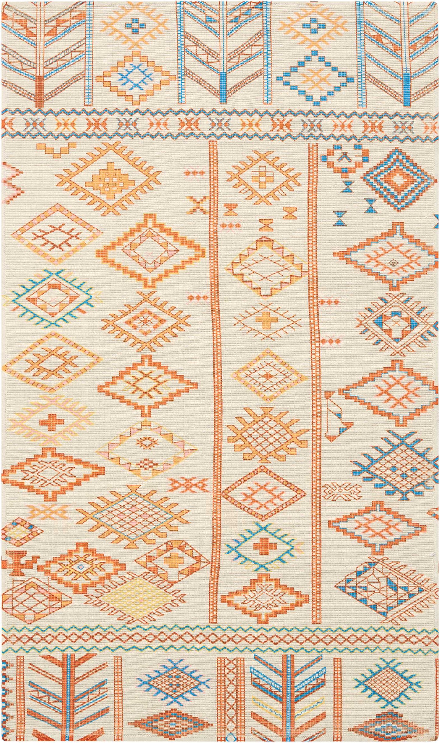 Nourison Home Madera MAD05 Ivory Transitional Power-loomed Rug