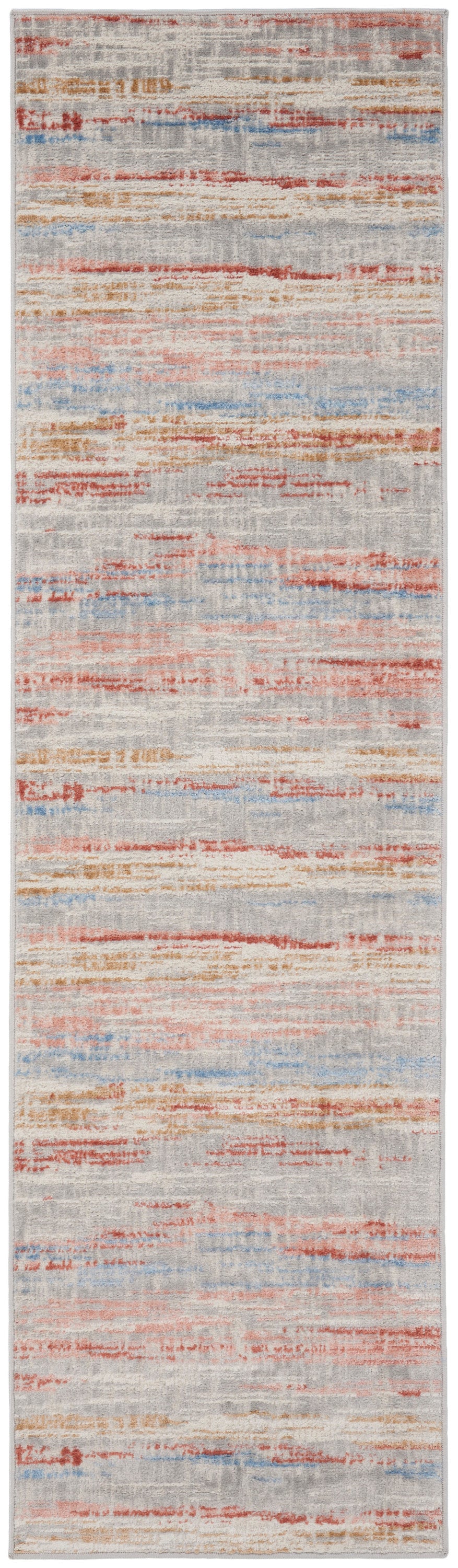 Nourison Home Elation ETN01 Ivory Multicolor Contemporary Power-loomed Rug