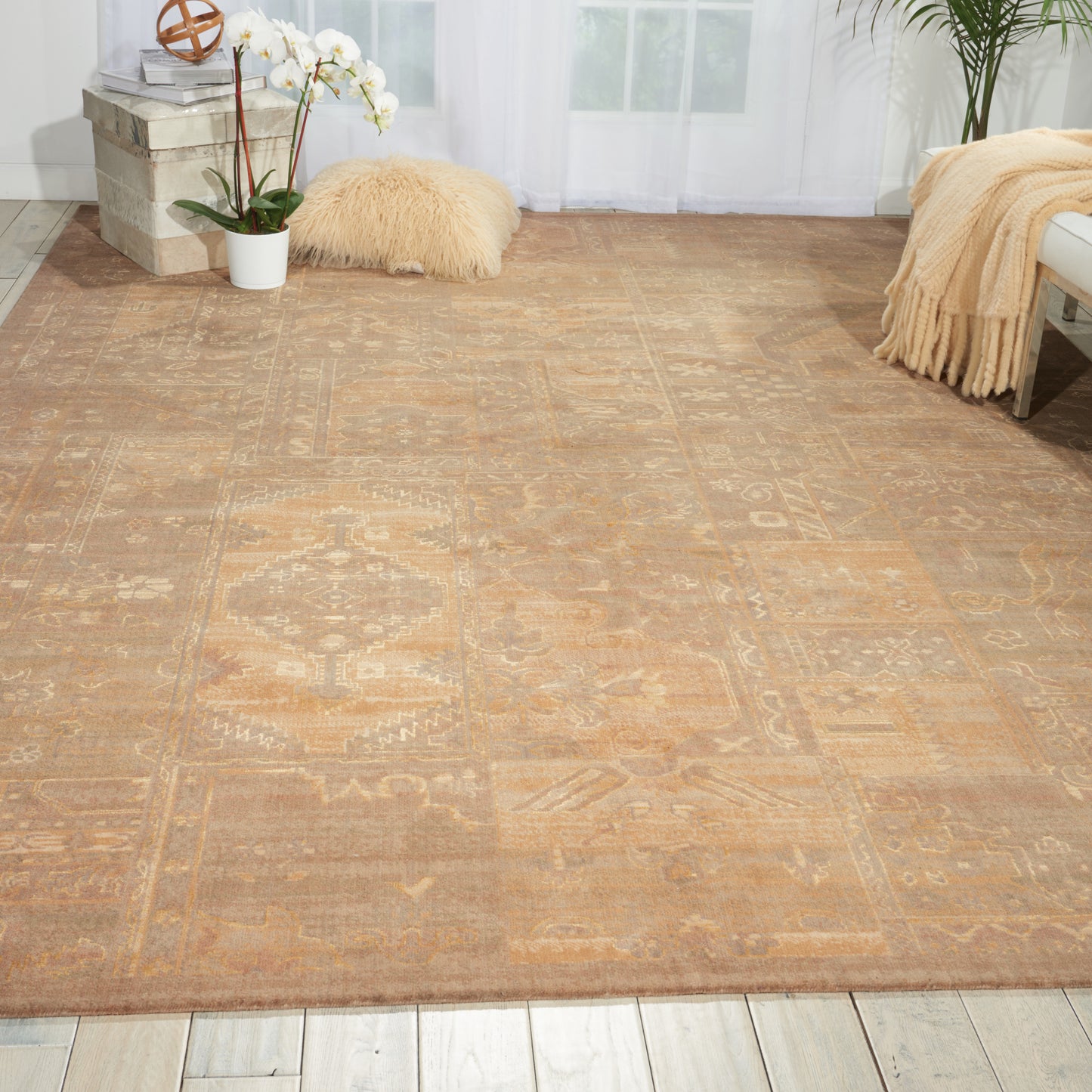 Nourison Home Silken Allure  Multicolor  