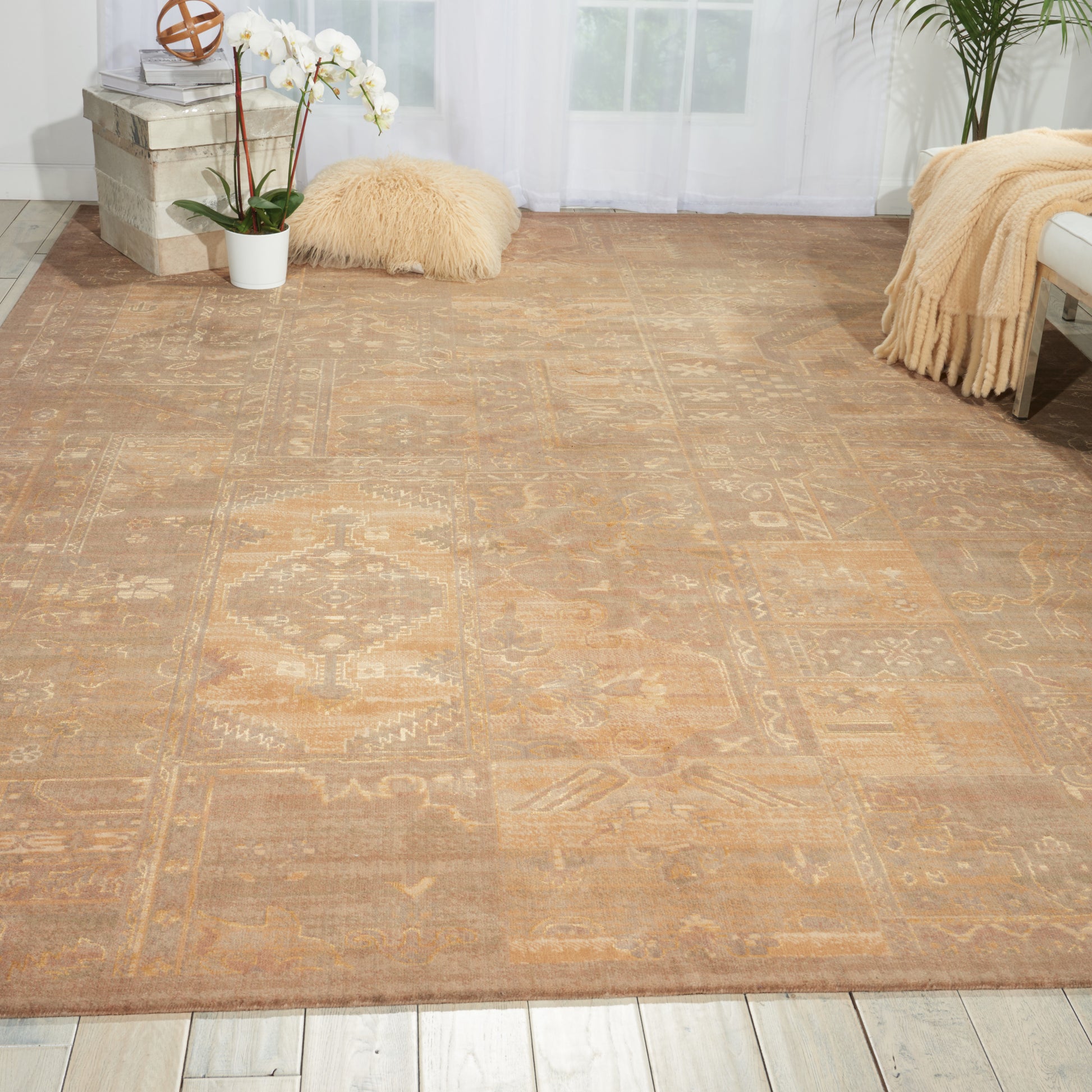 Nourison Home Silken Allure  Multicolor  