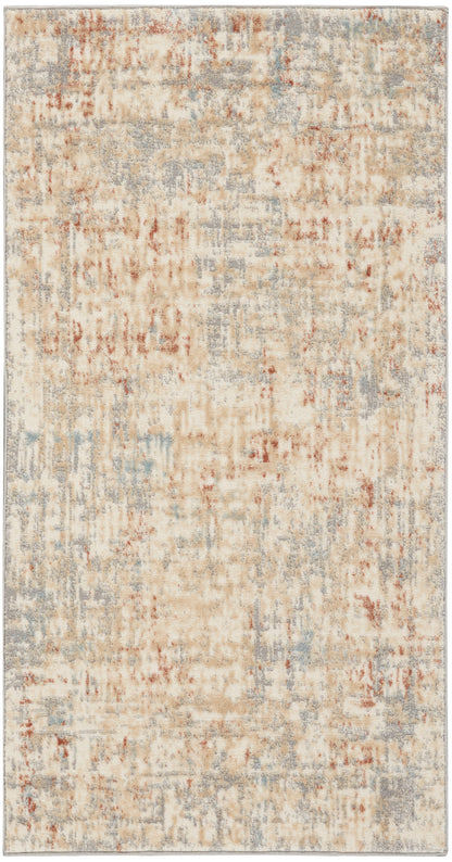 Calvin Klein CK005 Enchanting ECH06 Ivory Grey Contemporary Power-loomed Rug