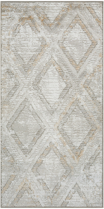 Nourison Home Dekor DEK05 Grey Contemporary Machine Woven Rug