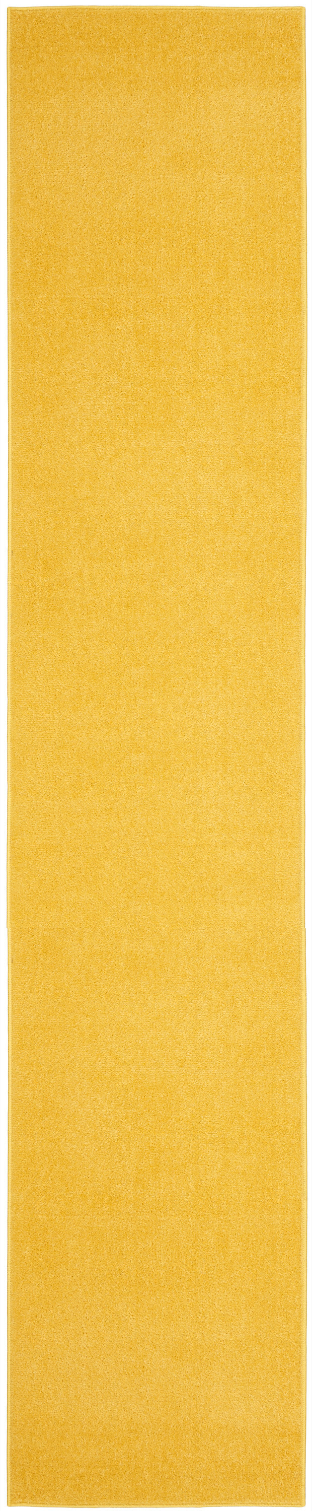 Nourison Home Nourison Essentials NRE01 Yellow Contemporary Power-loomed Rug