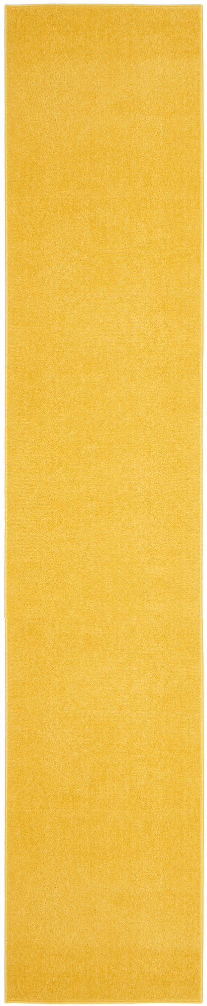 Nourison Home Nourison Essentials NRE01 Yellow Contemporary Power-loomed Rug