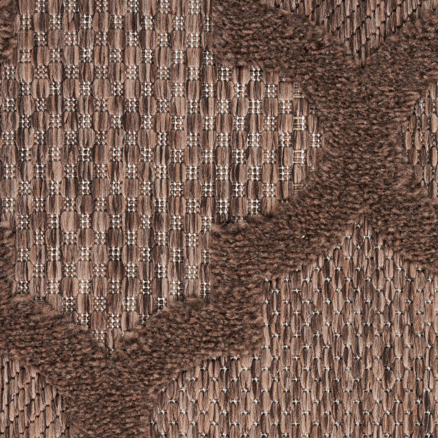 Nourison Home Easy Care  Brown  Contemporary