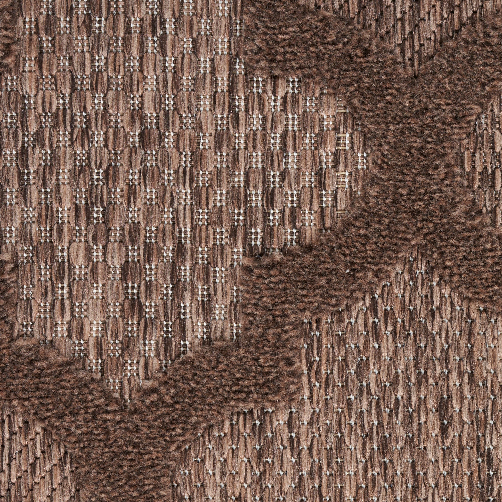 Nourison Home Easy Care  Brown  Contemporary