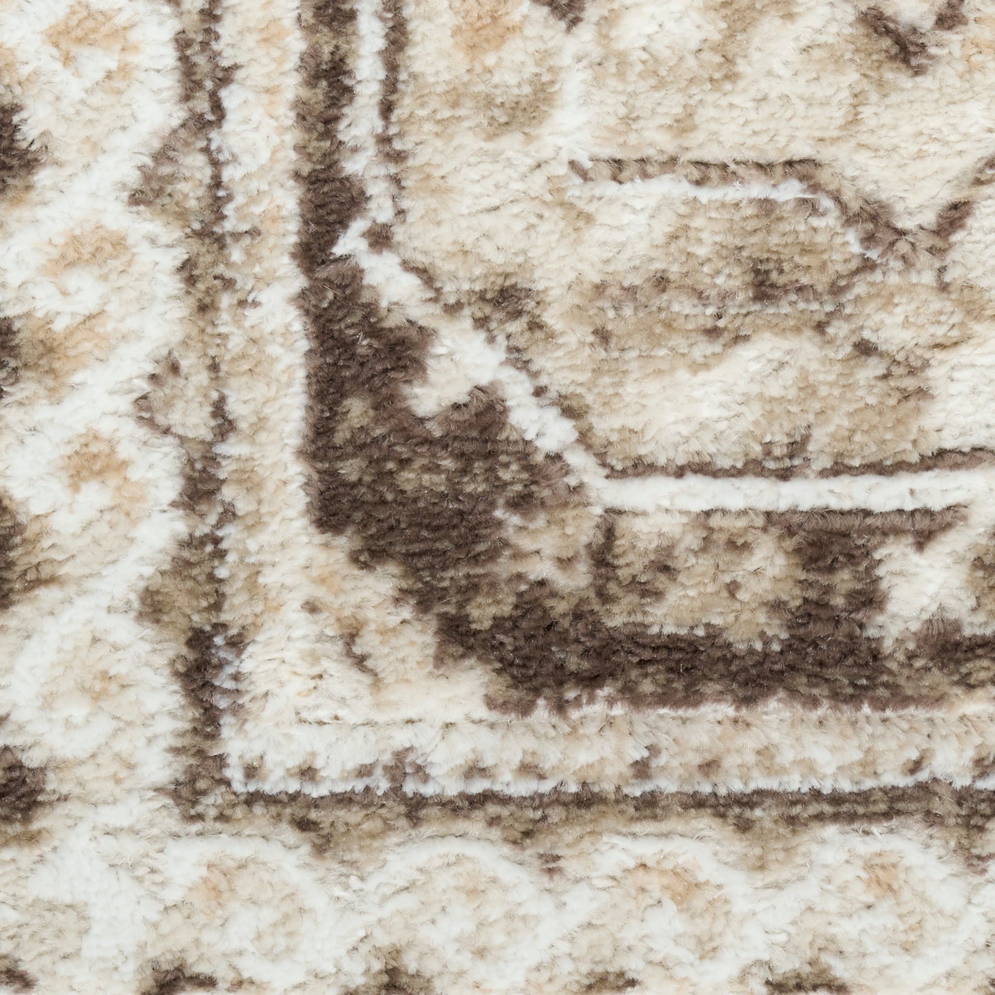 Nourison Home Dekor  Ivory Brown  Traditional