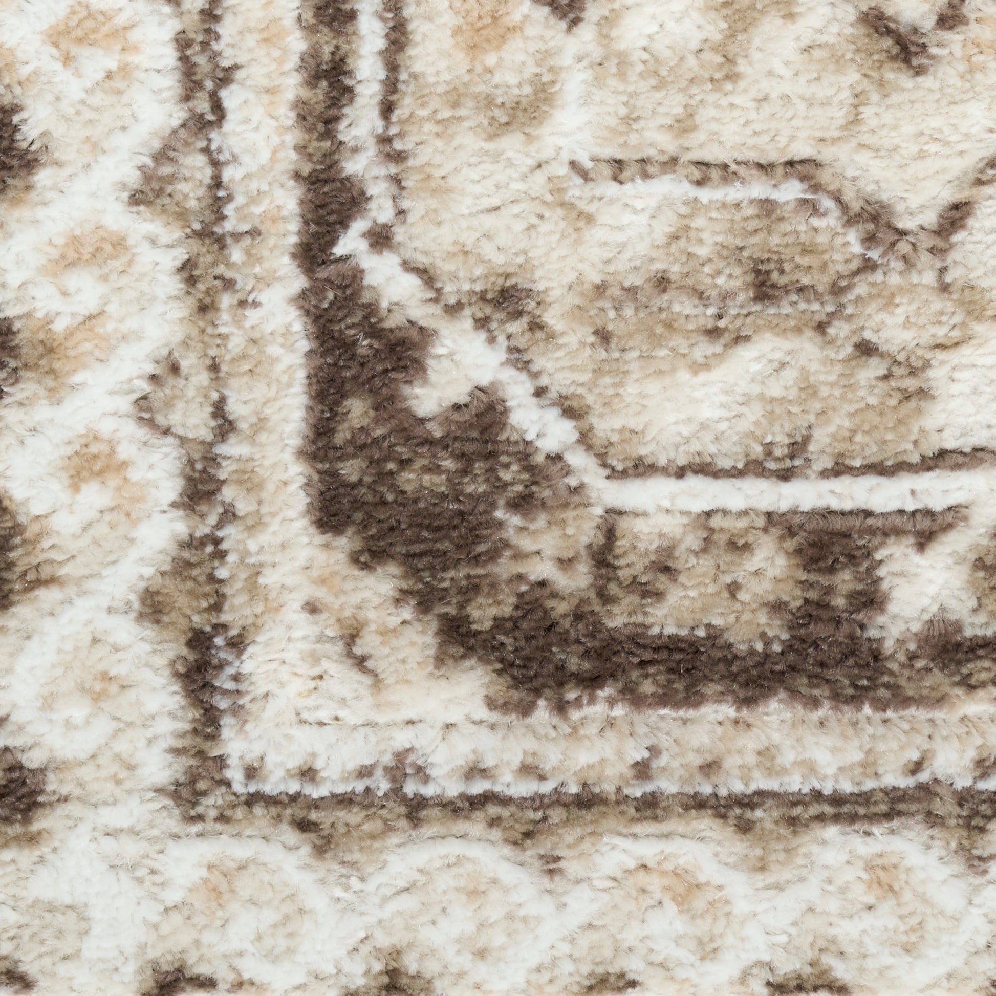 Nourison Home Dekor  Ivory Brown  Traditional