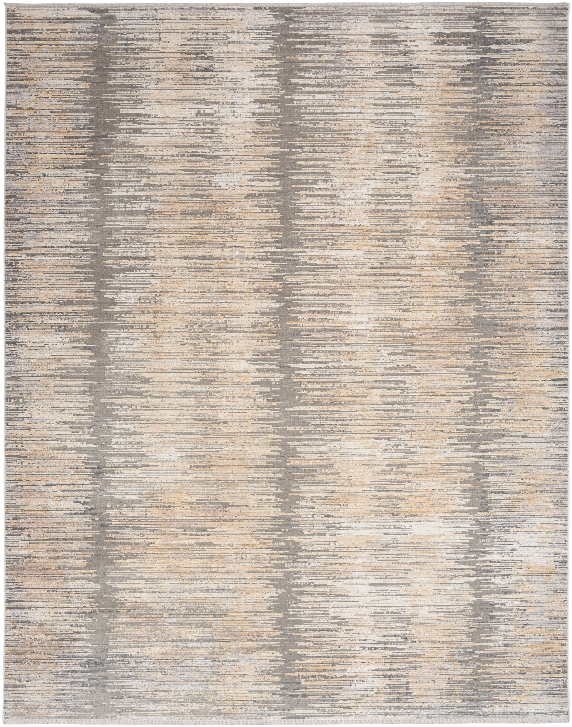 Nourison Home Abstract Hues  Grey Gold  Contemporary