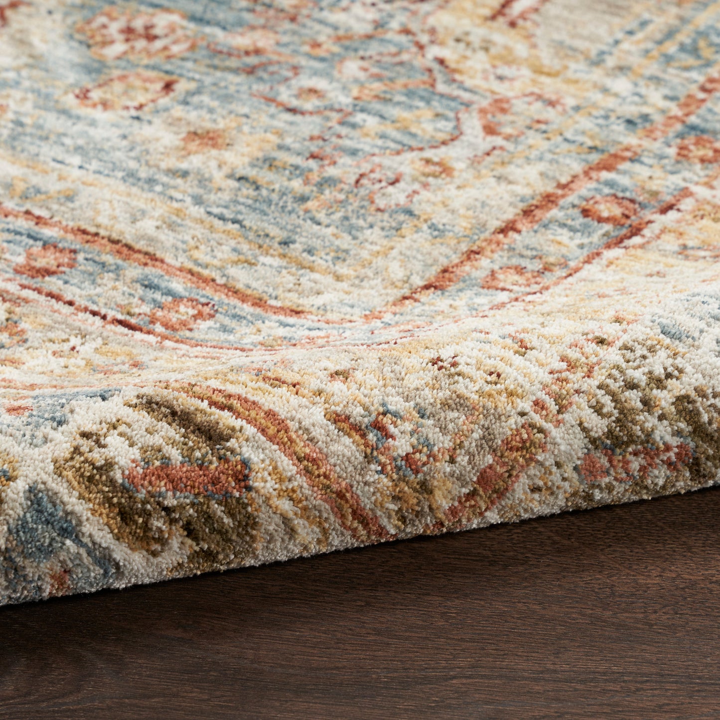 Nourison Home Sahar  Blue  Traditional