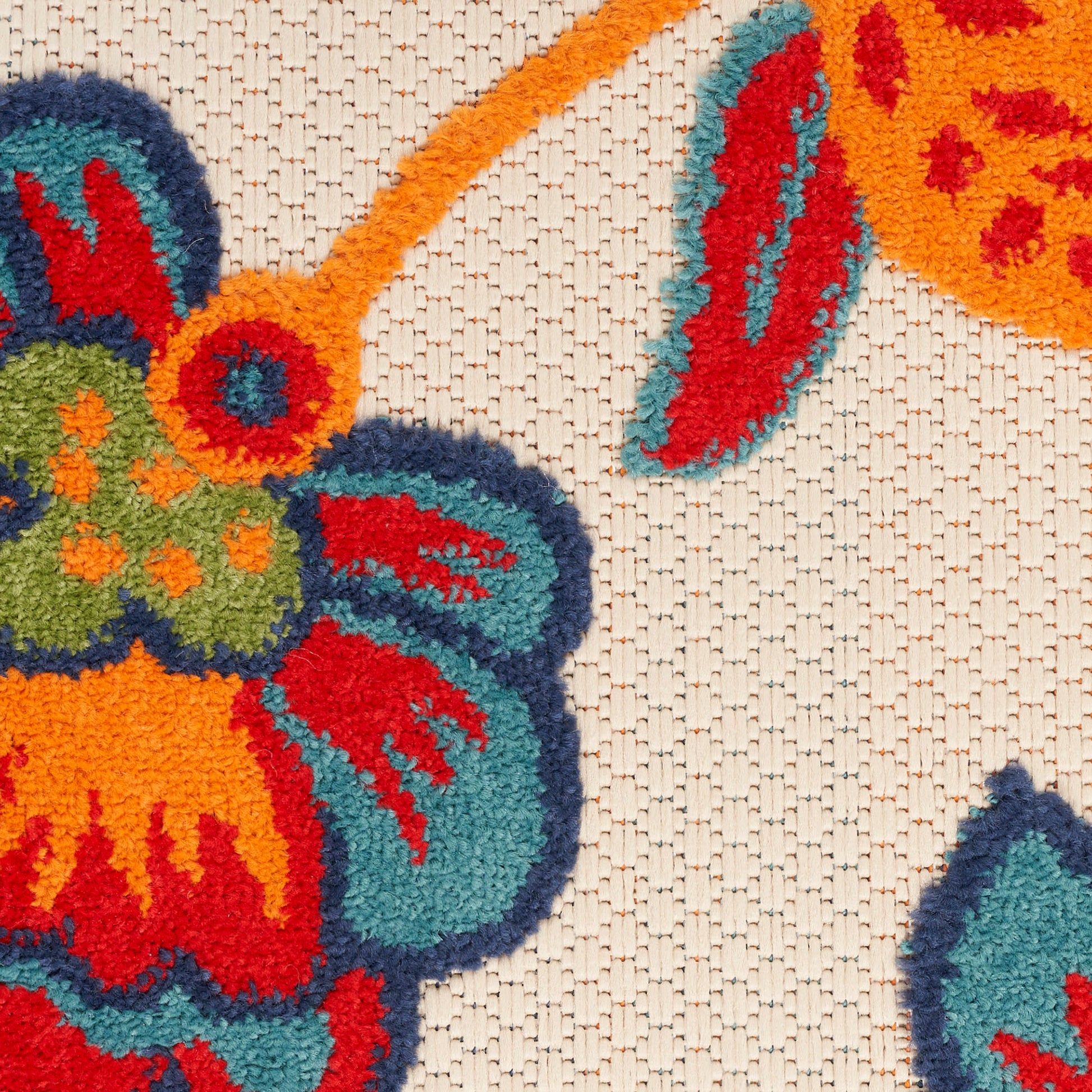 Nourison Home Aloha  Multicolor  Contemporary