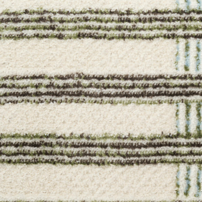 Nourison Home Nordic  Ivory Multicolor  Contemporary