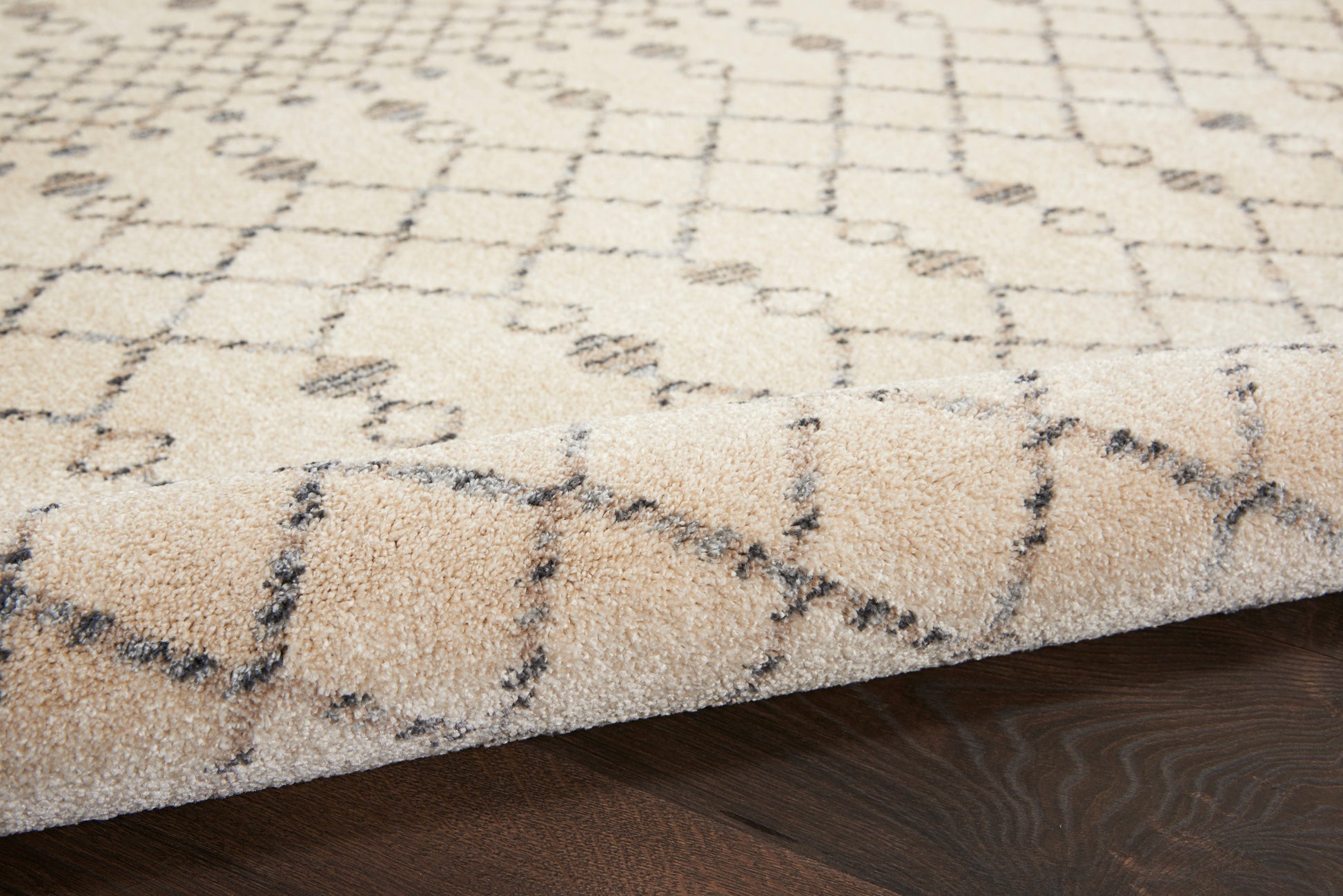 Nourison Home Palermo  Beige Grey  Contemporary
