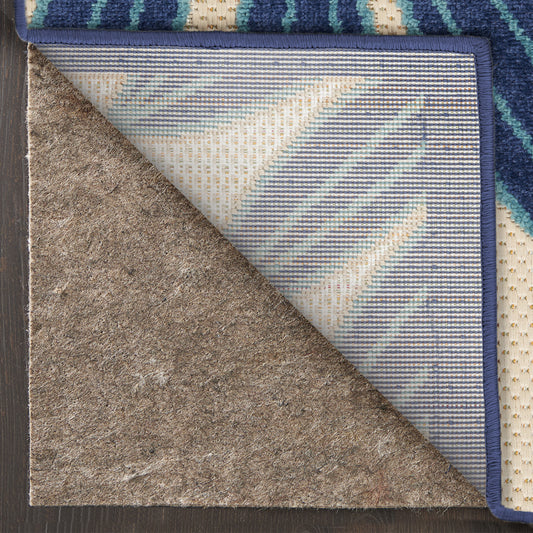 Nourison Home Aloha  Navy  Contemporary
