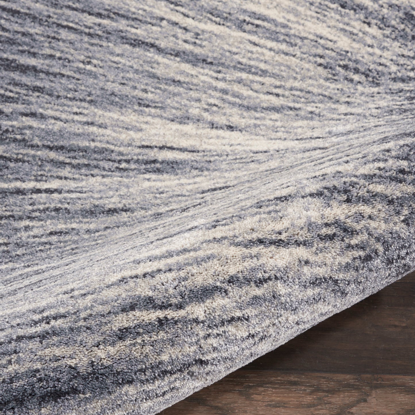 Nourison Home Moroccan Celebration  Blue Grey  Contemporary