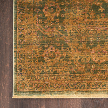Nourison Home Luxurious  Olive  Traditional