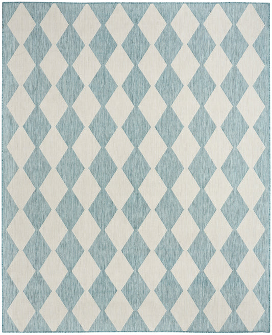 Nourison Home Positano  Aqua  Contemporary