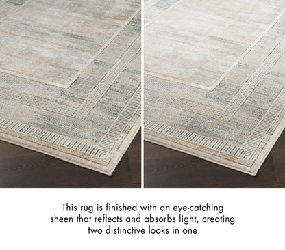 Nourison Home Glitz  Ivory Multicolor  Contemporary