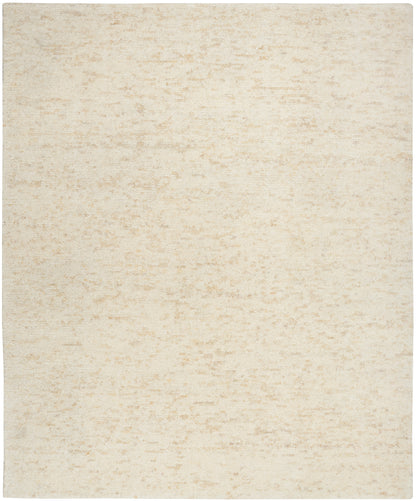 Calvin Klein CK042 Billows BIL01 Ivory Beige Contemporary Hand Knotted Rug