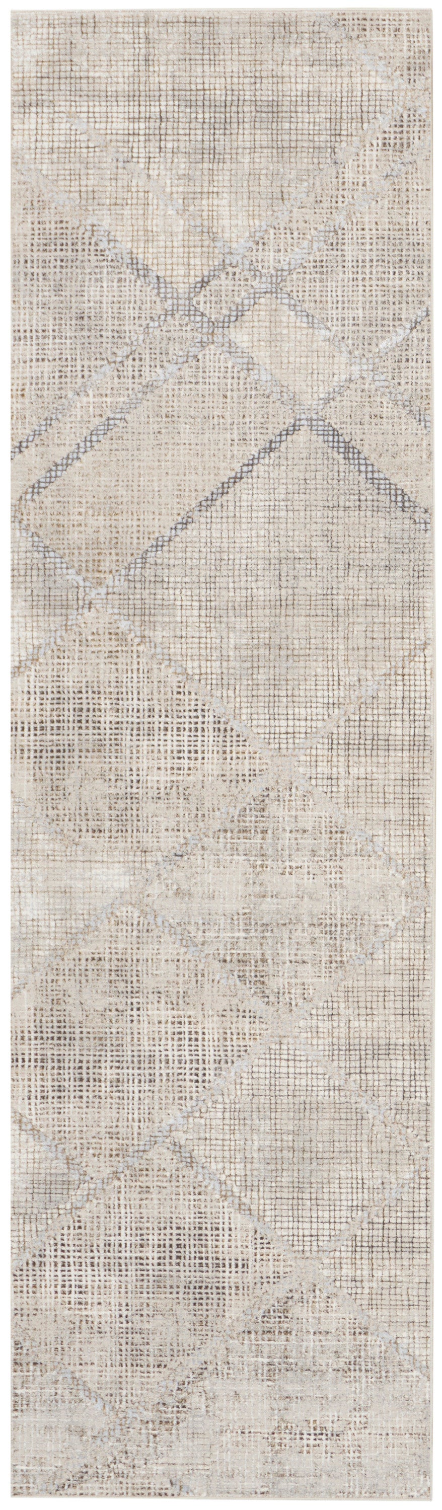 Nourison Home Sparkle ILI03 Grey Contemporary Power-loomed Rug