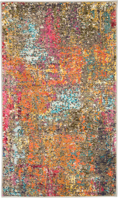 Nourison Home Celestial CES14 Sunset Contemporary Power-loomed Rugs