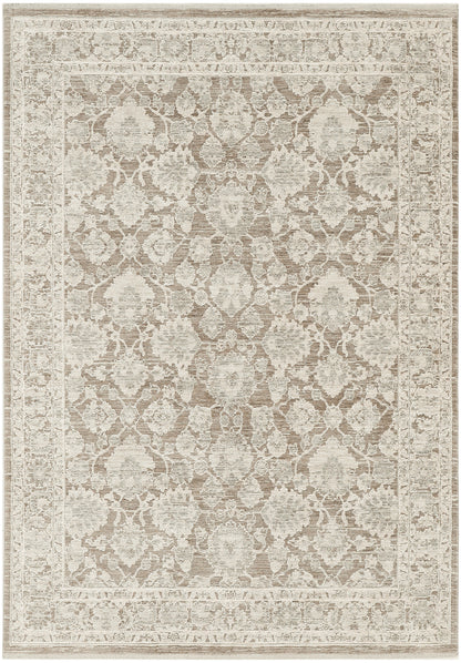 Nourison Home Shadows SHW03 Ivory Mocha Traditional Loom-woven Rug