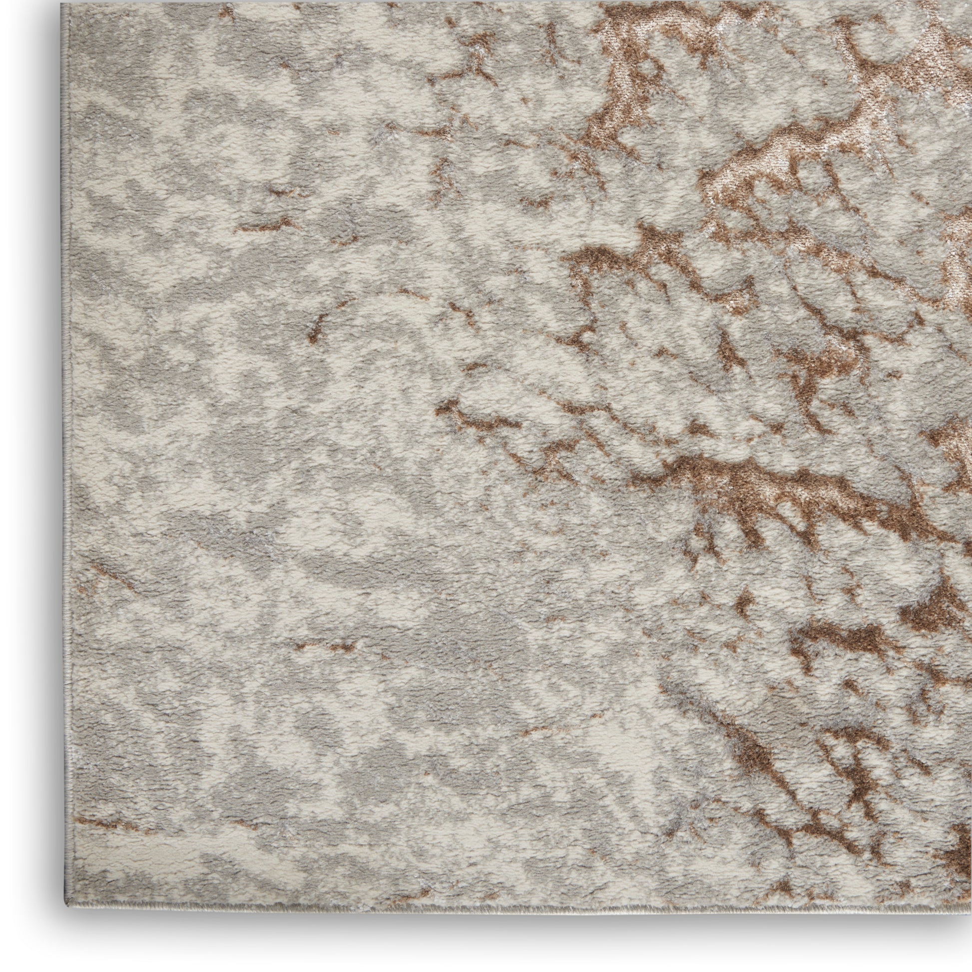 Nourison Home Glow  Grey Mocha  Contemporary