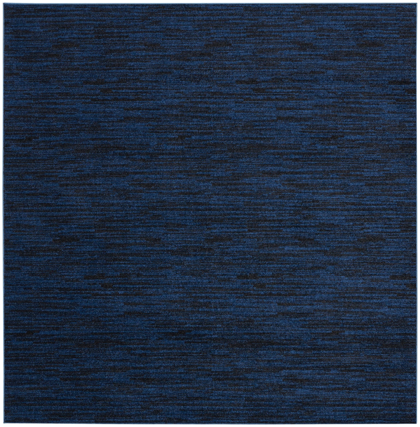 Nourison Home Nourison Essentials NRE01 Midnight Blue Contemporary Power-loomed Rug