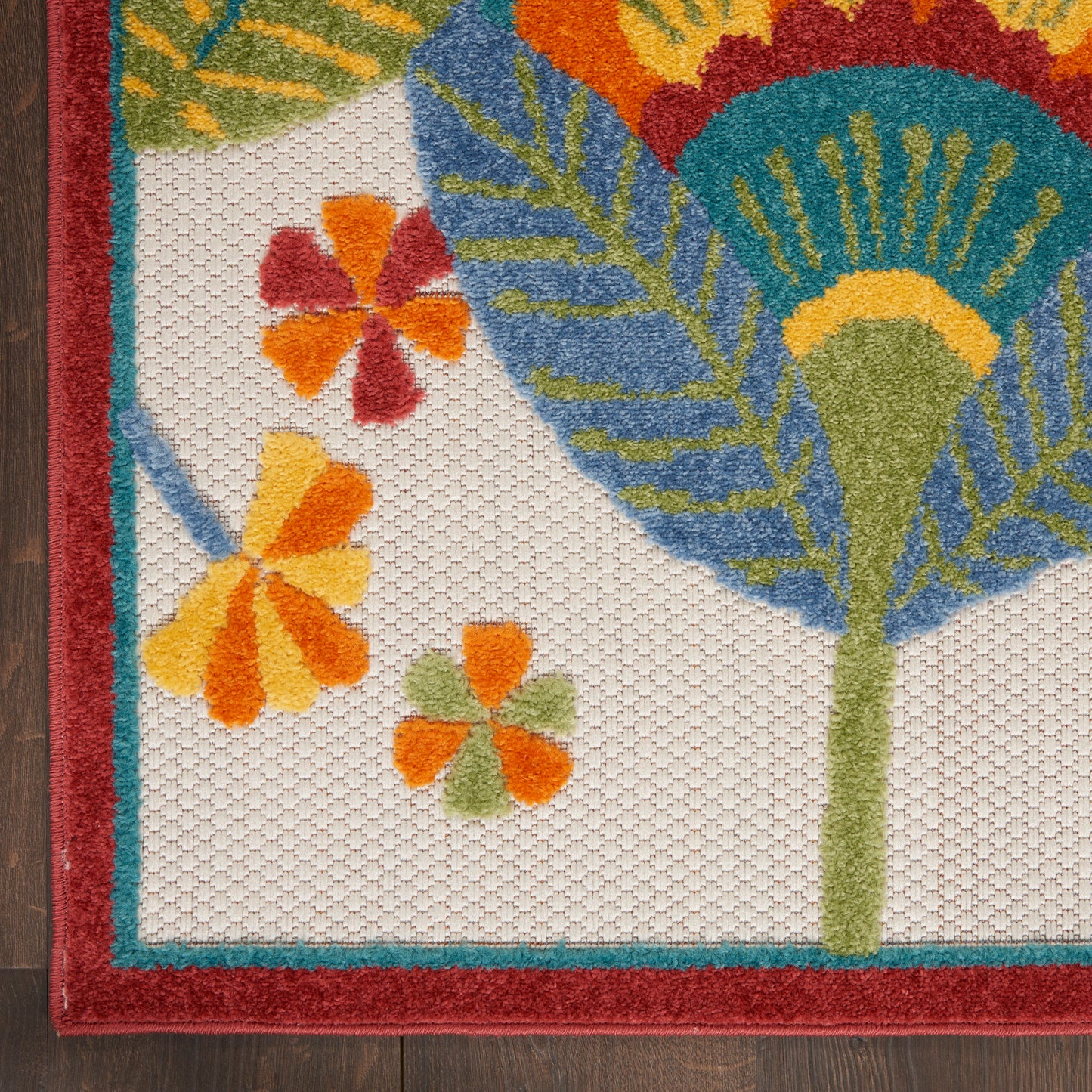 Nourison Home Aloha  Multicolor  Contemporary