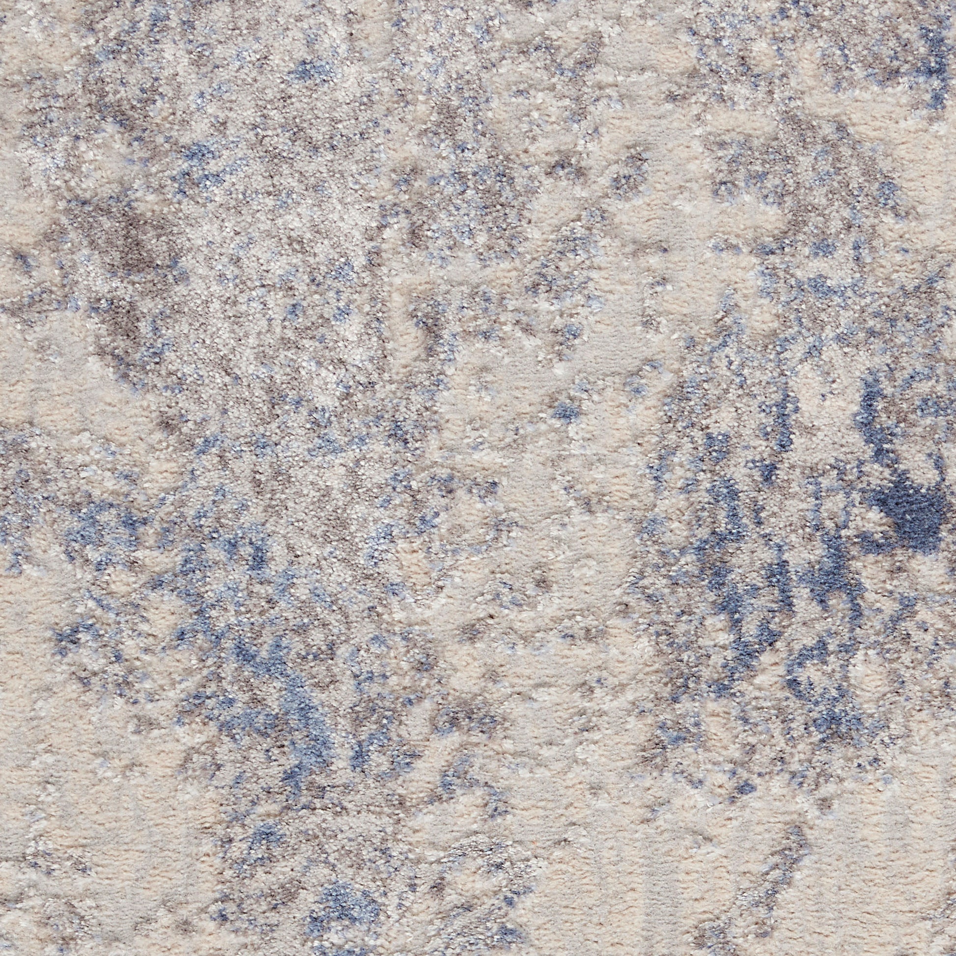 Nourison Home Silky Textures  Ivory Grey  Contemporary
