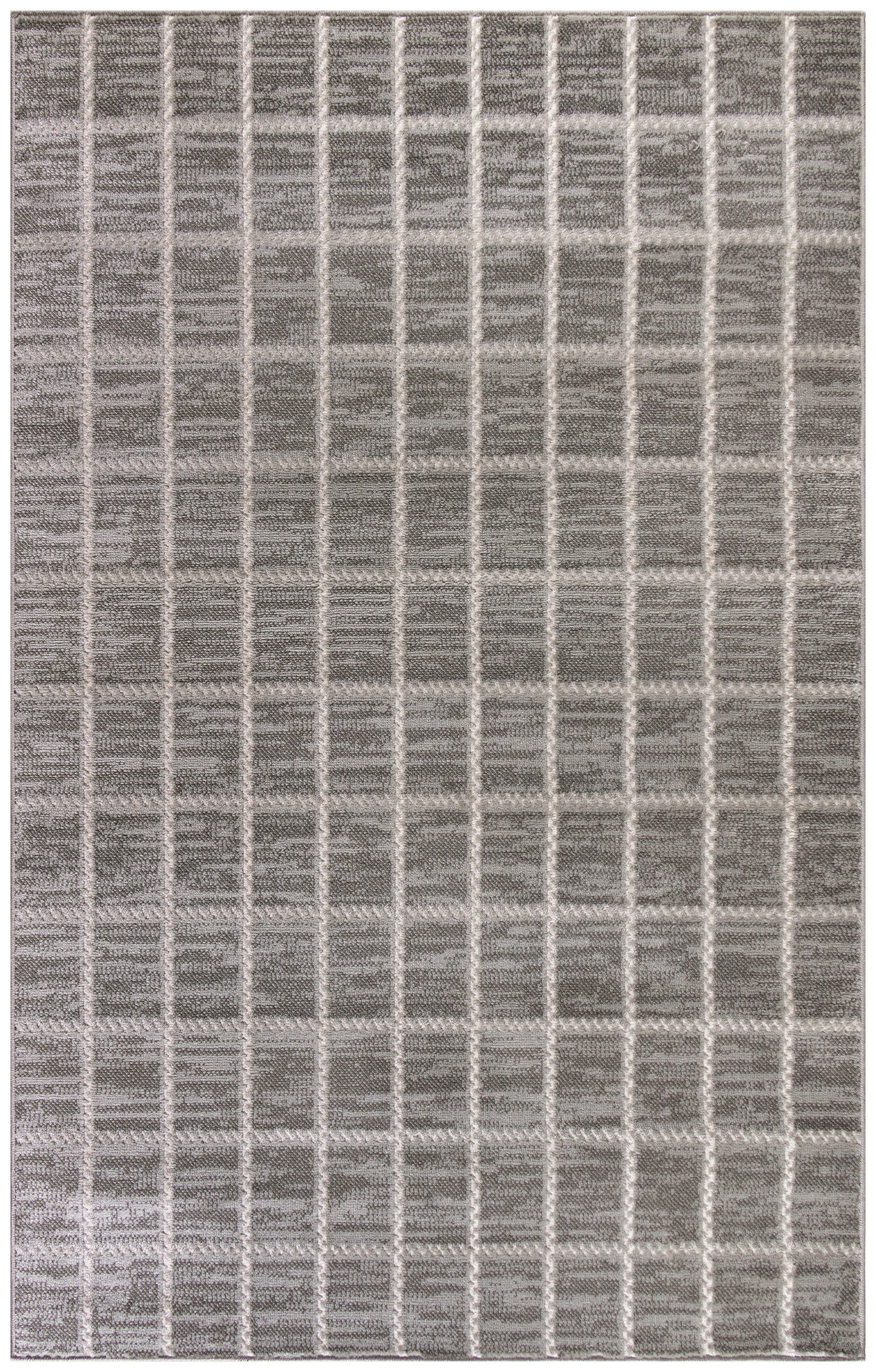 Nourison Home Serenity Home SRH05 Grey Ivory Contemporary Loom-woven Rug