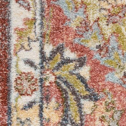 Nourison Home Soraya  Terracotta Multicolor  Transitional