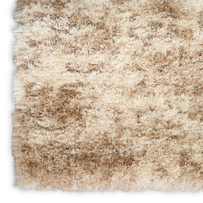 Nourison Home Dreamy Shag  Ivory Dark Beige  Contemporary