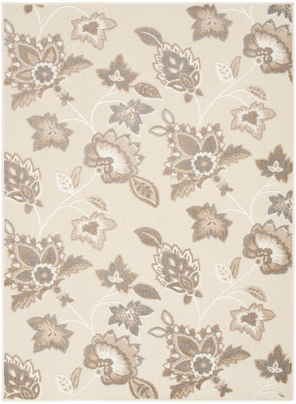 Nourison Home Aloha ALH31 Beige Contemporary Power-loomed Rugs