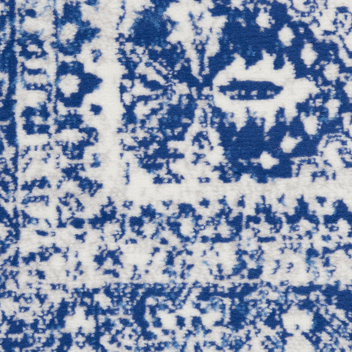 Nourison Home Whimsicle  Ivory Navy  Transitional