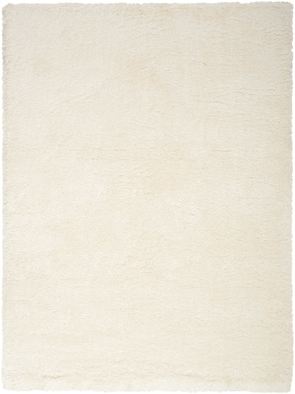 Nourison Home Dreamy Shag DRS05 Ivory Contemporary Power-loomed Rug